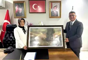 DPÜ Rektörü Kızıltoprak, AK Parti İl Başkanı Erenler'i Ziyaret Etti