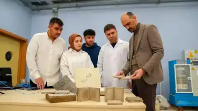KBÜ'den Çevreci Tuğla İnovasyonu: Atıktan Elektromanyetik Kalkan!