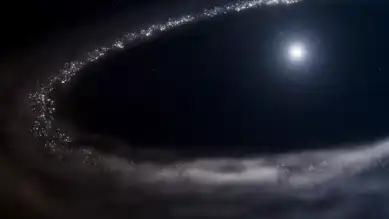 Genç Yıldızda Su Buzu Keşfi: Uzayda Bir İlk!